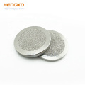 Hengko Aço inoxidável 316 316L de alta qualidade Micro orifícios Filtro de filtro Sinterned disco